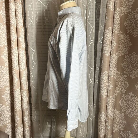 Cabin creek wrinkle free Buttoned Down Collared Shirt size 10 - Picture 3 of 7